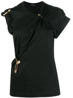 Versace футболка с декором Medusa