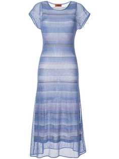 Missoni длинное трикотажное платье