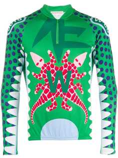 Walter Van Beirendonck Pre-Owned спортивная футболка 2014/15-х годов Crossed Crocodiles Growl