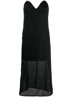 Olivier Theyskens платье с вырезом в форме сердца