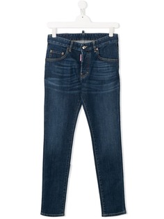 Dsquared2 Kids джинсы средней посадки