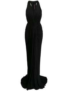 Rick Owens Lilies длинное платье со сборками