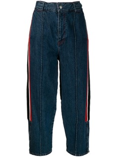 YOHJI YAMAMOTO PRE-OWNED укороченные джинсы 2000-х годов