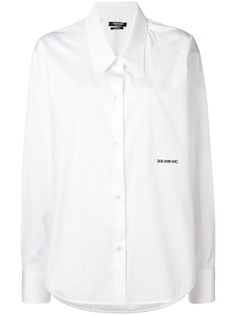 Calvin Klein 205W39nyc рубашка с заостренным воротником