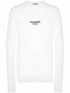 Balmain джемпер с логотипом
