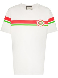 Gucci футболка с логотипом Interlocking G