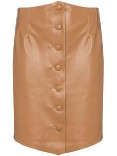 Nanushka мини-юбка Sils с пуговицами