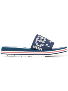 Kenzo шлепанцы с логотипом
