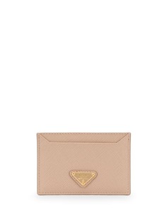 Prada картхолдер с металлическим логотипом