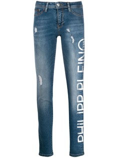 Philipp Plein джинсы с контрастным логотипом