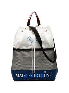 Maison Kitsuné рюкзак на шнурке из коллаборации с Ader