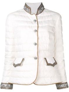 Ermanno Scervino пуховик с отделкой бисером
