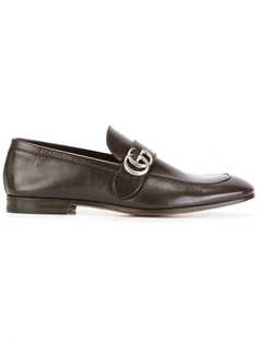 Gucci лоферы GG