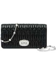 Miu Miu стеганый кошелек