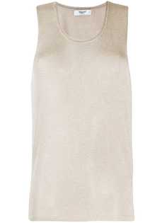 Blugirl трикотажный топ без рукавов