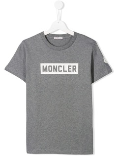 Moncler Kids футболка с логотипом