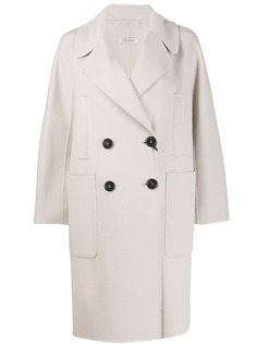 S Max Mara двубортное пальто
