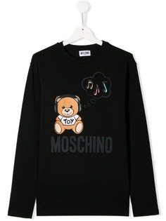 Moschino Kids футболка Teddy Bear