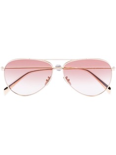 Celine Eyewear солнцезащитные очки-авиаторы с эффектом градиент