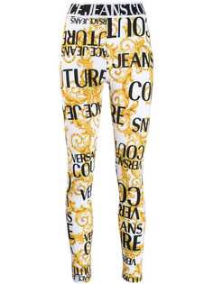 Versace Jeans Couture легинсы с логотипом