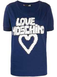 Love Moschino футболка с логотипом