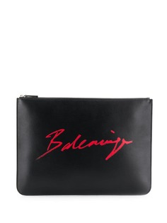 Balenciaga клатч Everyday с логотипом