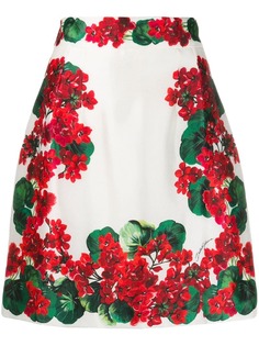 Dolce & Gabbana юбка с цветочным принтом