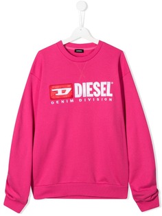 Diesel Kids свитер с логотипом