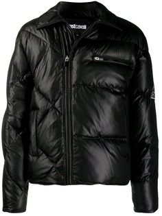 Just Cavalli пуховик в байкерском стиле