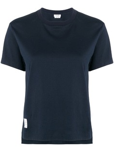 Thom Browne свободная футболка джерси с короткими рукавами