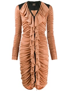 JEAN PAUL GAULTIER PRE-OWNED платье 1990-х годов со сборками