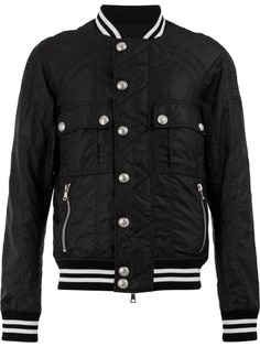 Balmain куртка-бомбер в стиле милитари
