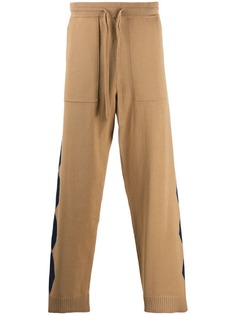 Pringle Of Scotland трикотажные спортивные брюки с узором аргайл