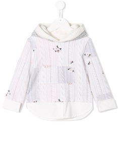 Lapin House комбинированное худи