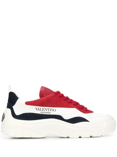 Valentino кроссовки со вставками