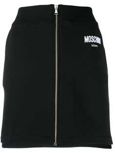 Moschino юбка мини на молнии