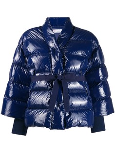 Red Valentino пуховик с поясом