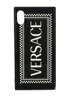 Versace чехол для iPhone X с архивным логотипом