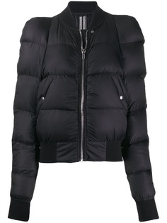 Rick Owens пуховик с широкими плечами