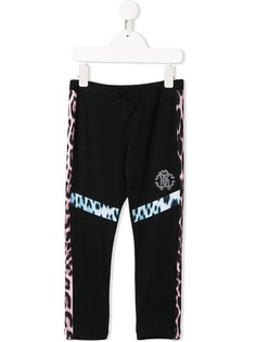 Roberto Cavalli Junior легинсы с логотипом