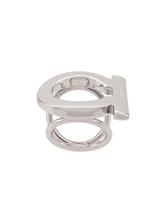 Salvatore Ferragamo кольцо с логотипом
