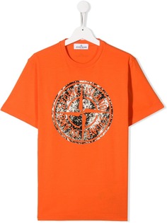 Stone Island Junior футболка с логотипом