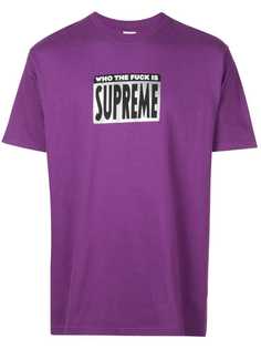 Supreme футболка с надписью