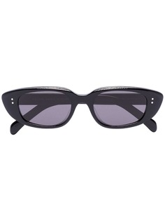 Celine Eyewear солнцезащитные очки в тонкой оправе кошачий глаз