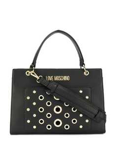 Love Moschino сумка-тоут с люверсами