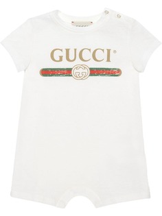 Gucci Kids пижама с логотипом Gucci