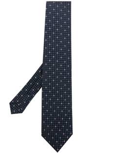 Etro классический галстук с принтом