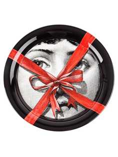 Fornasetti круглый поднос с рисунком