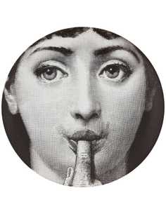 Fornasetti тарелка с рисунком