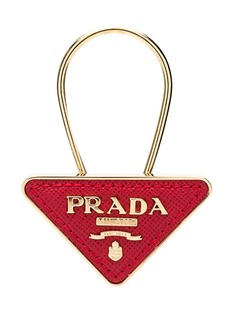 Prada брелок из кожи Saffiano